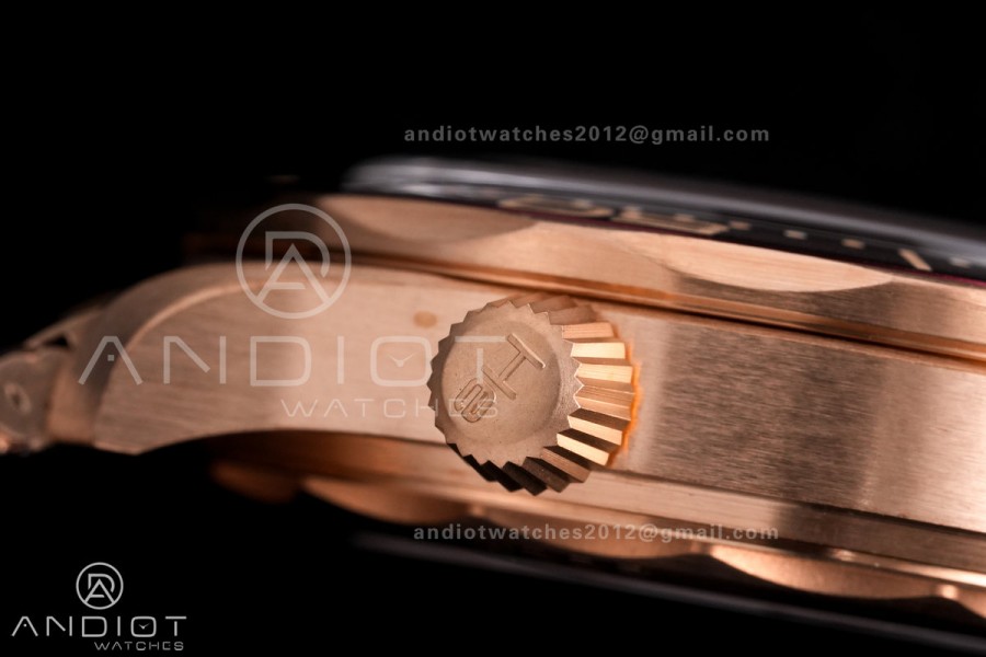 Seamaster 300M Bronze Gold VSF 1:1 Best Edition Black Dial On Bronze Gold Mesh Bracelet SA8806 Super Clone