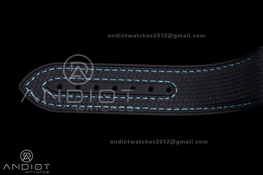 Planet Ocean 45.5mm GMT Worldtimer Real Ceramic VSF 1:1 Best Edition Black/blue Dial On Black Rubber Strap Super Clone 8938