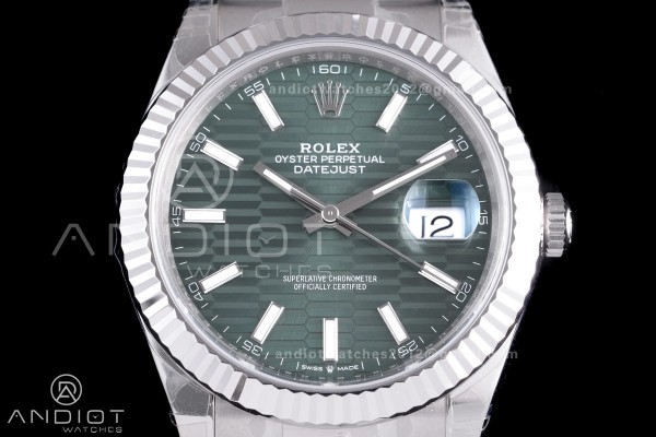 DateJust 41 126334 904L SS VSF 1:1 Best Edition Gr...