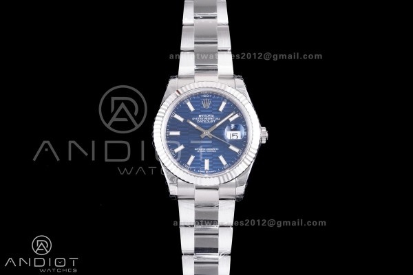DateJust 41 126334 904L SS VSF 1:1 Best Edition Bl...