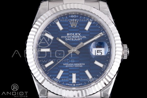 DateJust 41 126334 904L SS VSF 1:1 Best Edition Bl...