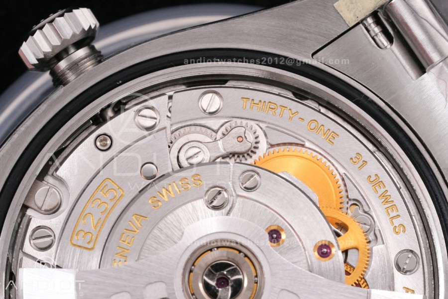 DateJust 36 SS 126200 VSF 1:1 Best Edition 904L Steel Green Dial on Oyster Bracelet VS3235