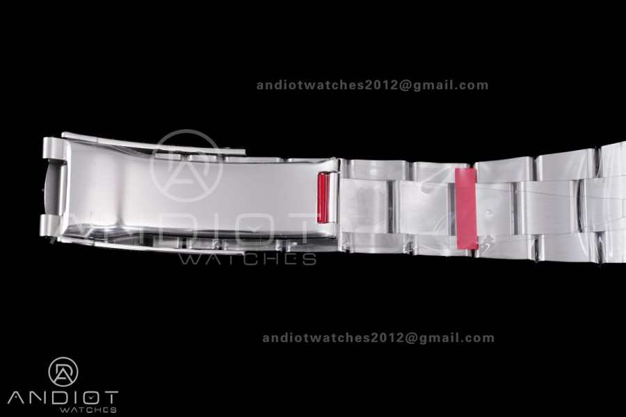 DateJust 41 126334 904L SS VSF 1:1 Best Edition Gray Dial Green Roman on Oyster Bracelet VS3235