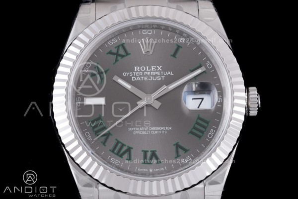 DateJust 41 126334 904L SS VSF 1:1 Best Edition Gr...