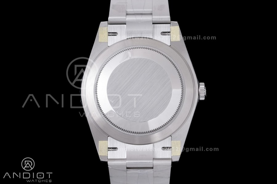 DateJust 41 126334 904L SS VSF 1:1 Best Edition Gray Dial Green Roman on Oyster Bracelet VS3235