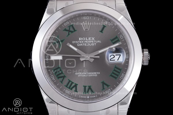 DateJust 41 126300 904L SS VSF 1:1 Best Edition Gr...