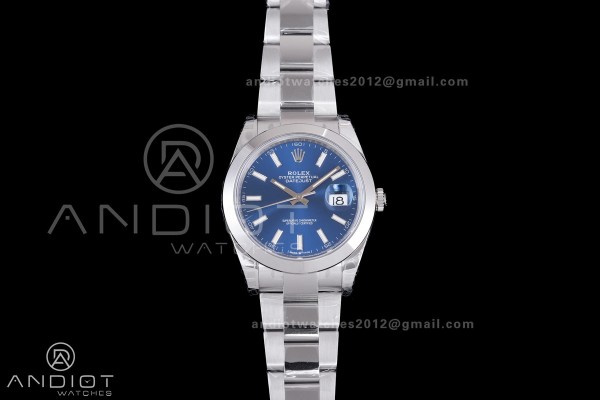 DateJust 41 126300 904L SS VSF 1:1 Best Edition Bl...