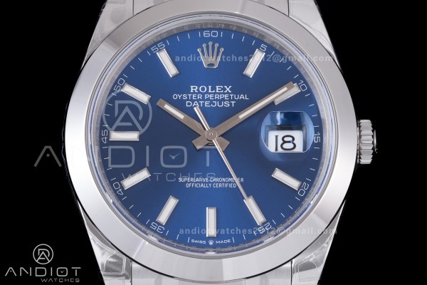 DateJust 41 126300 904L SS VSF 1:1 Best Edition Bl...