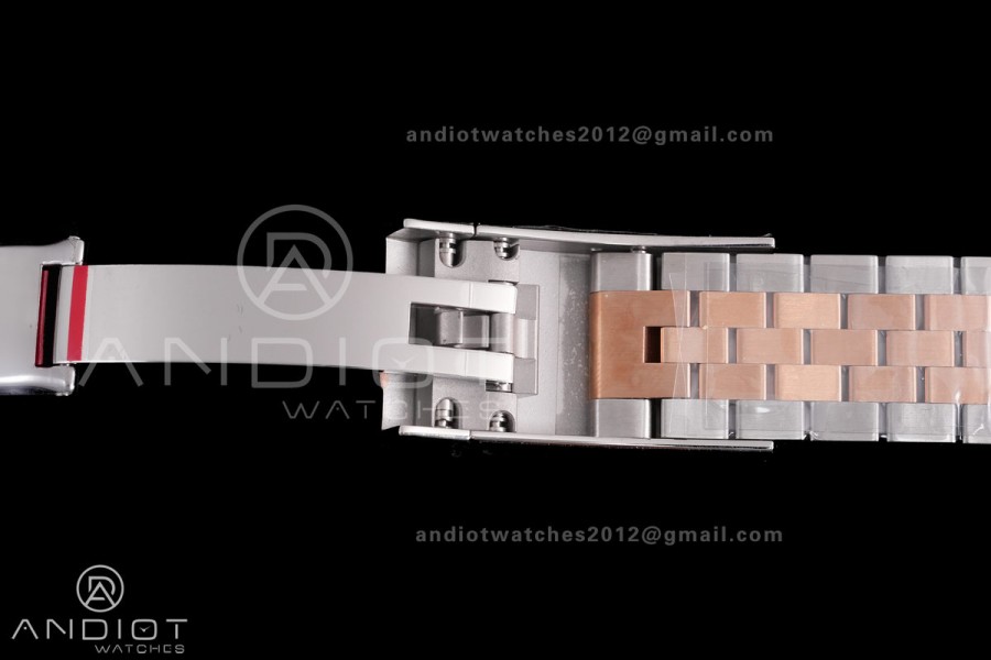DateJust 36 SS 126231 VSF 1:1 Best Edition 904L SS/RG Silver Leaves Dial on Jubilee Bracelet VS3235