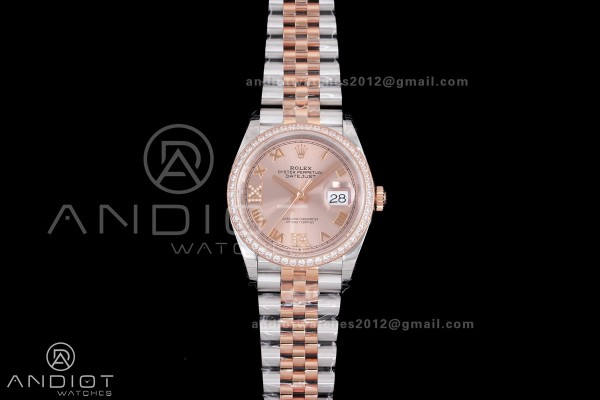 DateJust 36 SS 126281rbr VSF 1:1 Best Edition 904L...
