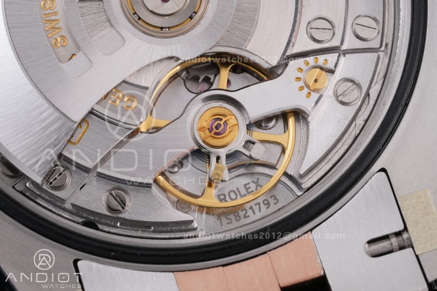 DateJust 36 SS 126281rbr VSF 1:1 Best Edition 904L Steel RG Roman Dial on Jubilee Bracelet VS3235