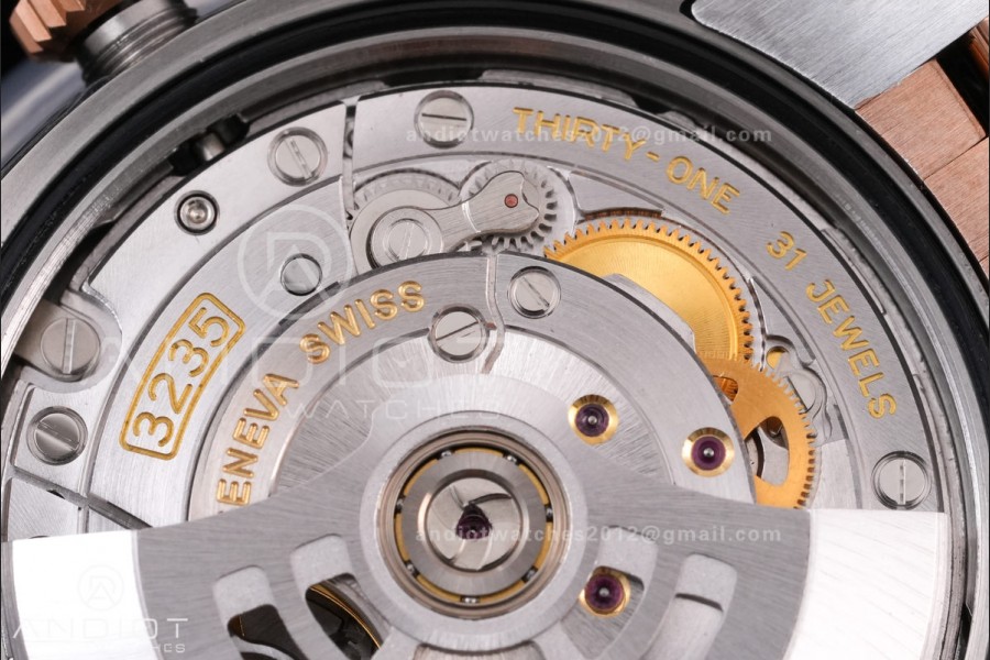 DateJust 36 SS 126281rbr VSF 1:1 Best Edition 904L Steel RG Roman Dial on Jubilee Bracelet VS3235