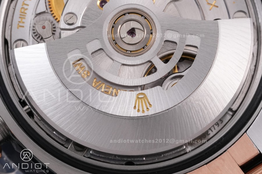 DateJust 36 SS 126281rbr VSF 1:1 Best Edition 904L Steel RG Roman Dial on Jubilee Bracelet VS3235