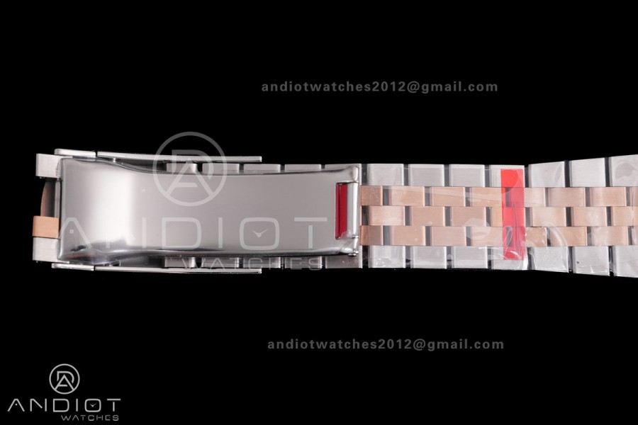 DateJust 41 126331 VSF 1:1 Best Edition 904L Steel RG Dial on SS/RG Jubilee Bracelet VS3235