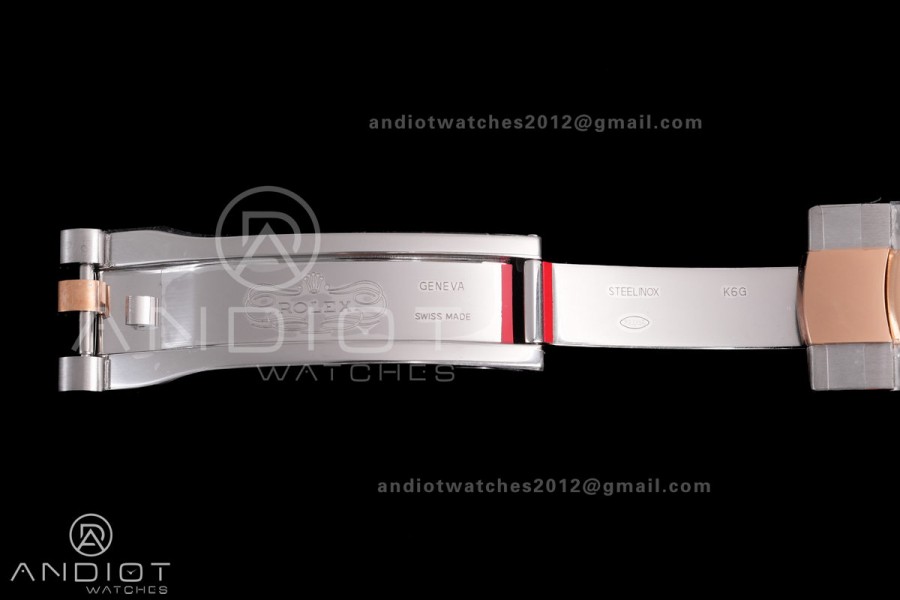 DateJust 41 126331 VSF 1:1 Best Edition 904L Steel RG Dial on SS/RG Jubilee Bracelet VS3235