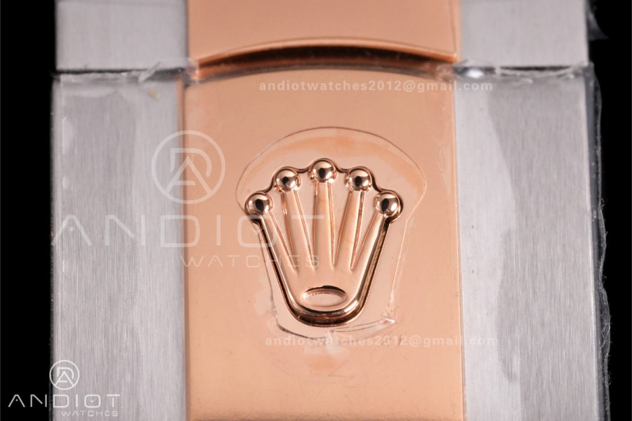 DateJust 41 126331 VSF 1:1 Best Edition 904L Steel RG Dial on SS/RG Jubilee Bracelet VS3235