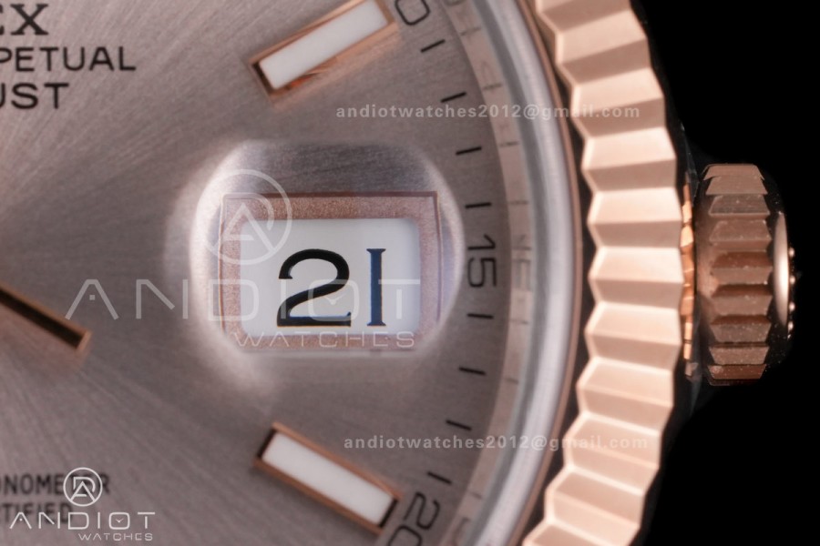 DateJust 41 126331 VSF 1:1 Best Edition 904L Steel RG Dial on SS/RG Jubilee Bracelet VS3235