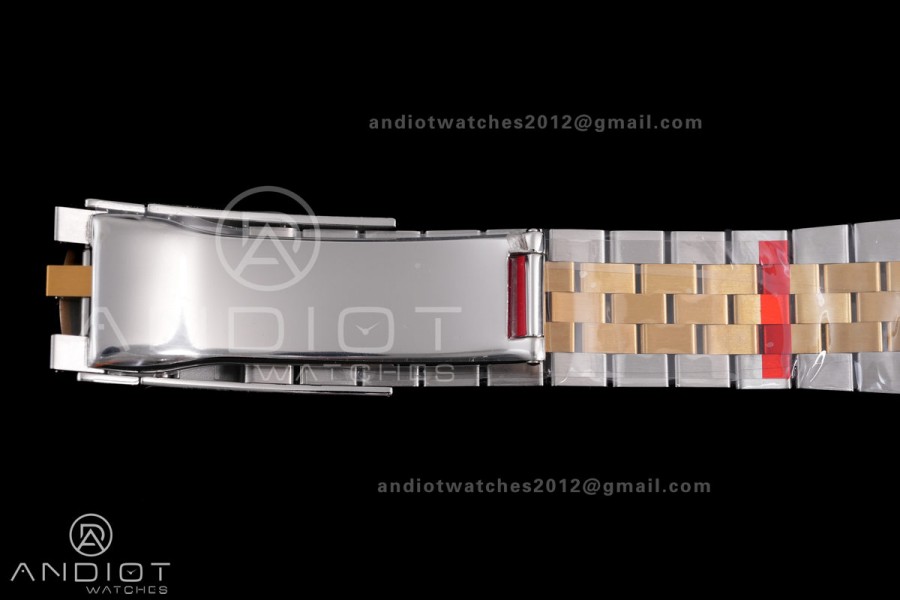 DateJust 36 126233 VSF 1:1 Best Edition 904L Steel Black Dial Diamonds Markers on Jubilee  VS3235