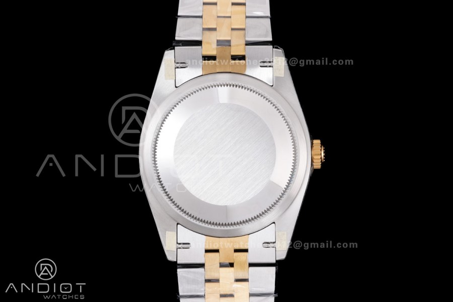 DateJust 36 126233 VSF 1:1 Best Edition 904L Steel Black Dial Diamonds Markers on Jubilee  VS3235
