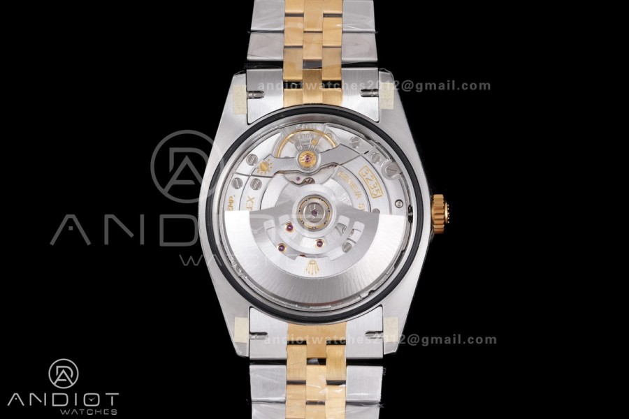 DateJust 36 126233 VSF 1:1 Best Edition 904L Steel Black Dial Diamonds Markers on Jubilee  VS3235