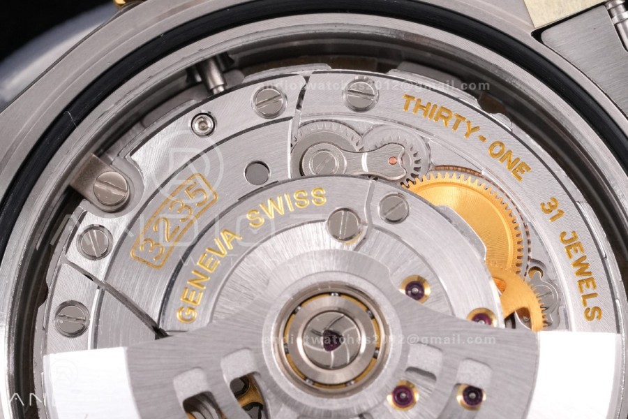 DateJust 41 126333 904L SS VSF 1:1 Best Edition YG Textured Dial on Jubilee Bracelet VS3235