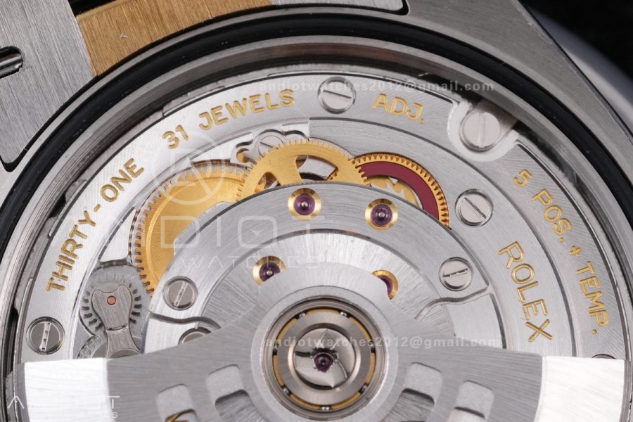 DateJust 36 SS 126233 VSF 1:1 Best Edition 904L Steel YG Leaves Dial on Jubilee Bracelet VS3235