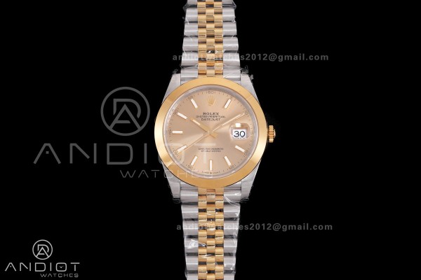 DateJust 41 126303 Polished Bezel SS VSF 1:1 Best ...