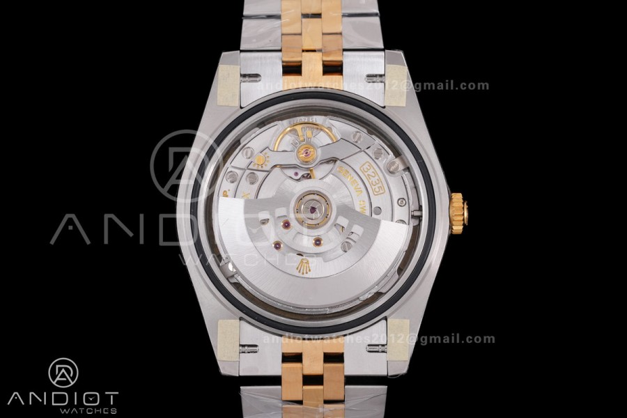 DateJust 41 126303 Polished Bezel SS VSF 1:1 Best Edition YG Dial on Jubilee Bracelet VS3235