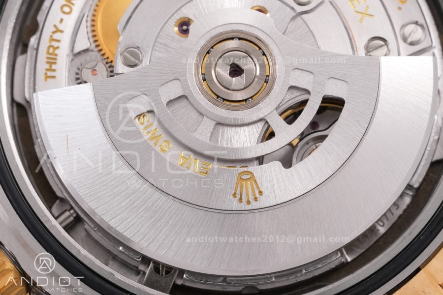 DateJust 41 126303 Polished Bezel SS VSF 1:1 Best Edition YG Dial on Jubilee Bracelet VS3235