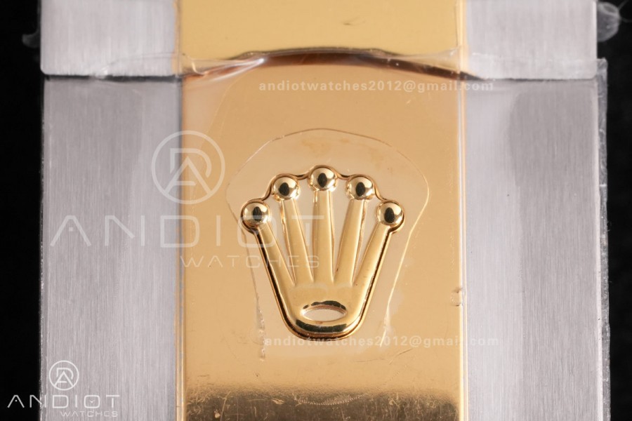 DateJust 41 126303 Polished Bezel SS VSF 1:1 Best Edition YG Dial on Jubilee Bracelet VS3235