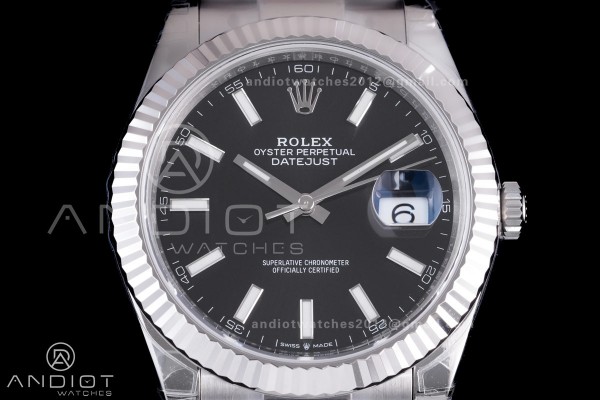 DateJust 41 126334 904L SS VSF 1:1 Best Edition Bl...