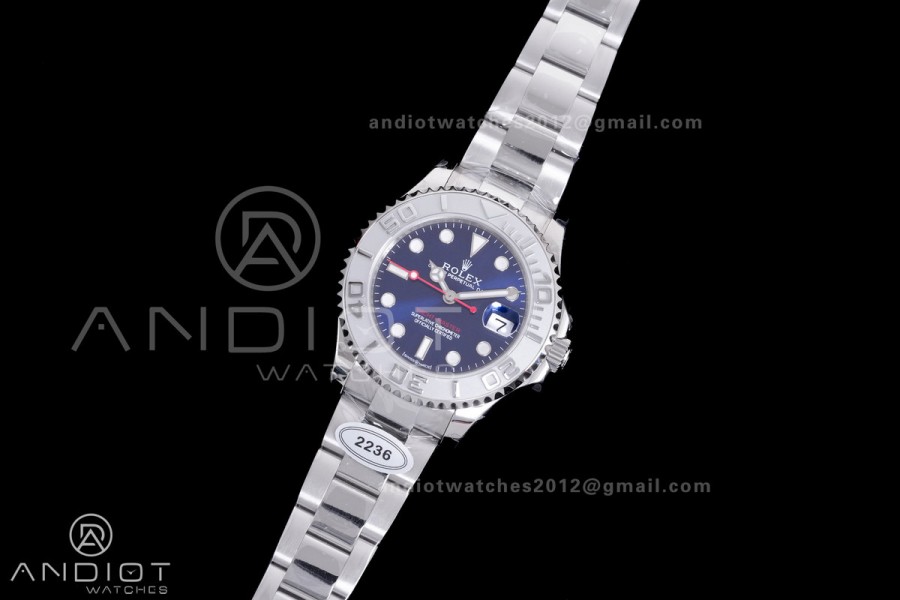 Yacht-Master 37mm 268622 CSF 1:1 Best Edition Blue Dial 904L SS Case and Bracelet SA2236