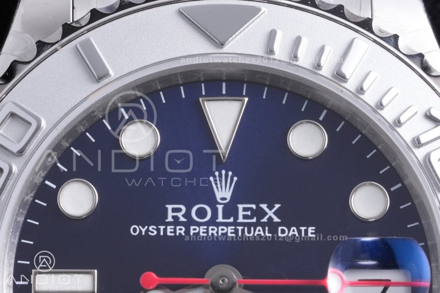 Yacht-Master 37mm 268622 CSF 1:1 Best Edition Blue Dial 904L SS Case and Bracelet SA2236
