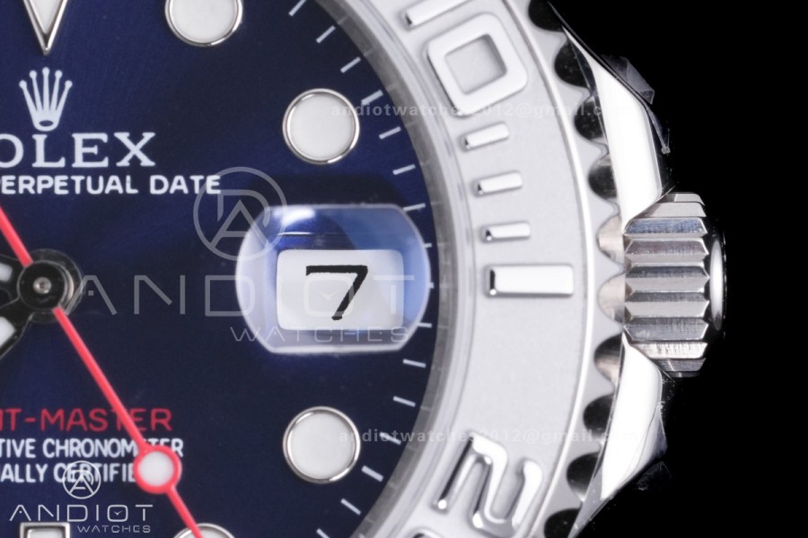 Yacht-Master 37mm 268622 CSF 1:1 Best Edition Blue Dial 904L SS Case and Bracelet SA2236