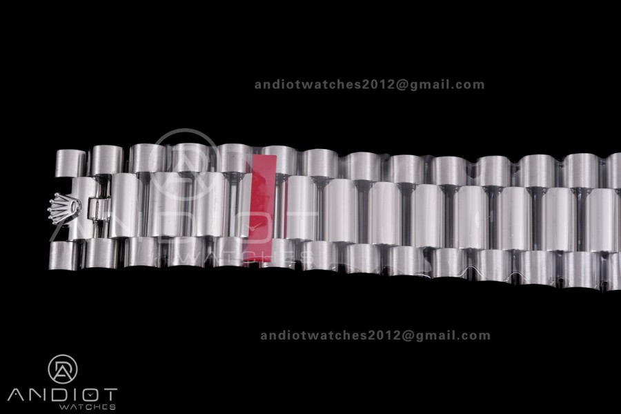 Day Date 228239 40mm 904L SS VSF 1:1 Best Edition Blue Dial Roman Markers On SS President Bracelet DD3255