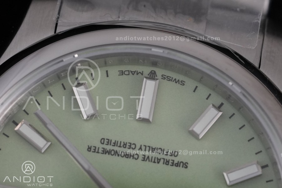 Oyster Perpetual 31mm 277200 DIWF Best Edition Pistachio Dial on SS Bracelet A2232