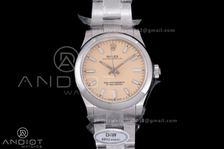 Oyster Perpetual 31mm 277200 DIWF Best Edition Cream Dial on SS Bracelet A2232