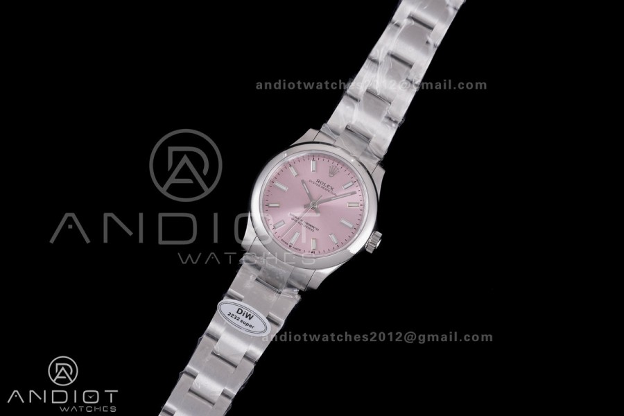 Oyster Perpetual 31mm 277200 DIWF Best Edition Pink Dial on SS Bracelet A2232