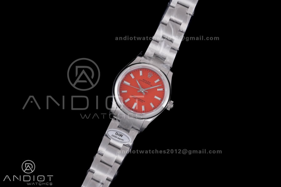 Oyster Perpetual 31mm 277200 DIWF Best Edition Orange Dial on SS Bracelet A2232