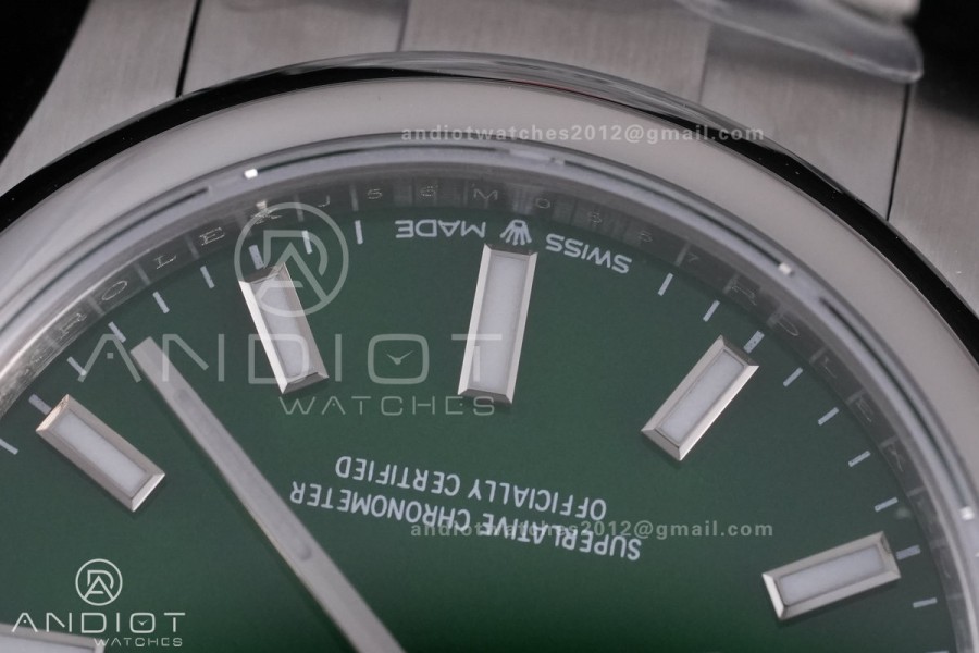 Oyster Perpetual 31mm 277200 DIWF Best Edition Green Dial on SS Bracelet A2232