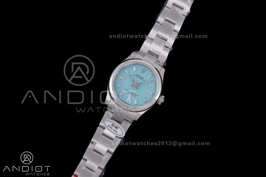 Oyster Perpetual 31mm 277200 DIWF Best Edition Turquoise Dial on SS Bracelet A2232