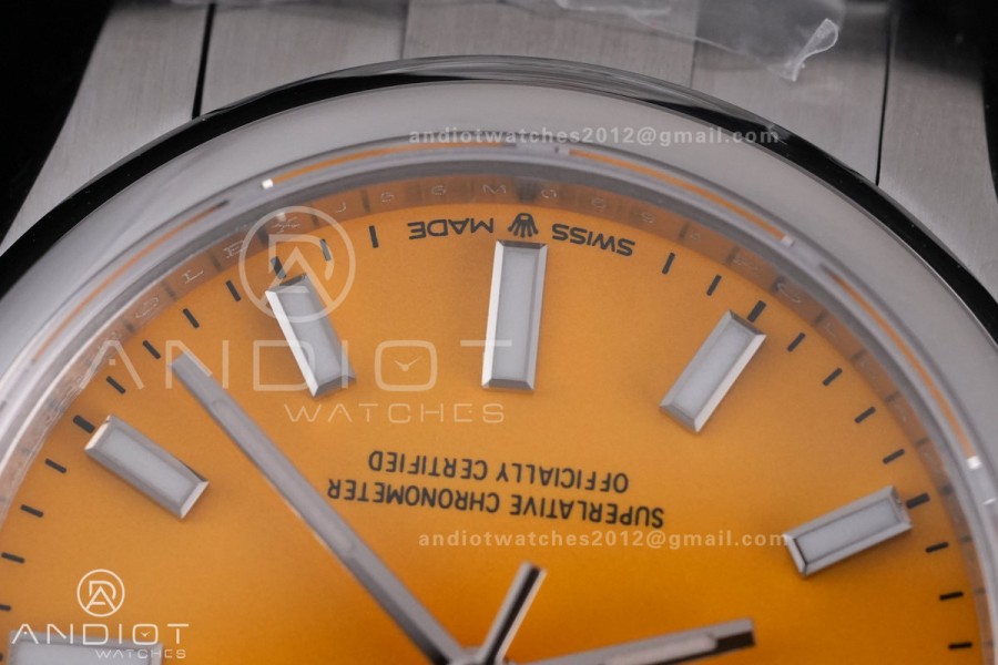 Oyster Perpetual 31mm 277200 DIWF Best Edition Yellow Dial on SS Bracelet A2232