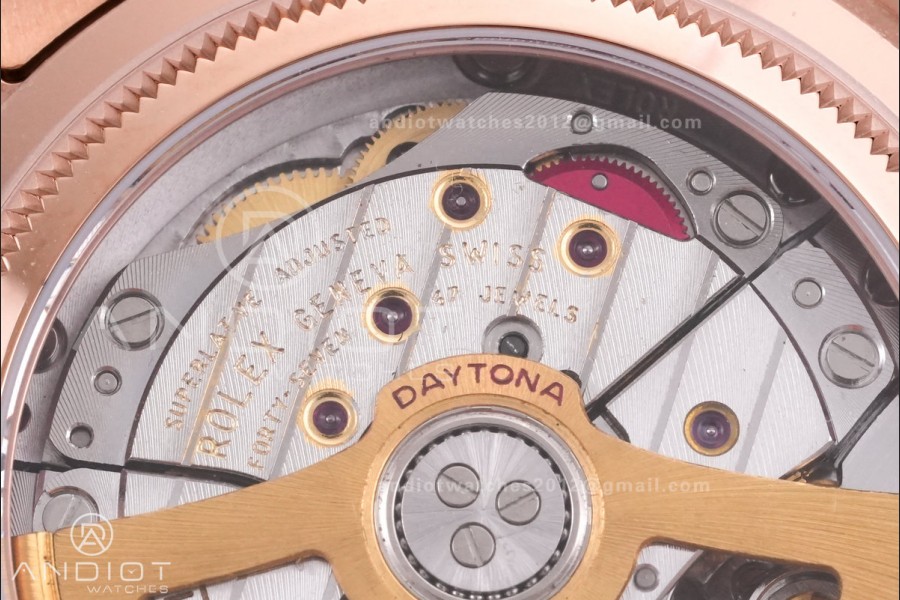 Daytona 126528LN Le Mans QF 1:1 Best Edition on RG Brcelet QF4132 V9 (Weighted)
