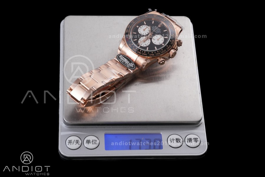 Daytona 126528LN Le Mans QF 1:1 Best Edition on RG Brcelet QF4132 V9 (Weighted)