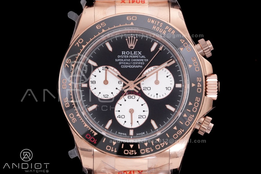 Daytona 126528LN Le Mans QF 1:1 Best Edition on RG Brcelet QF4132 V9 (Weighted)