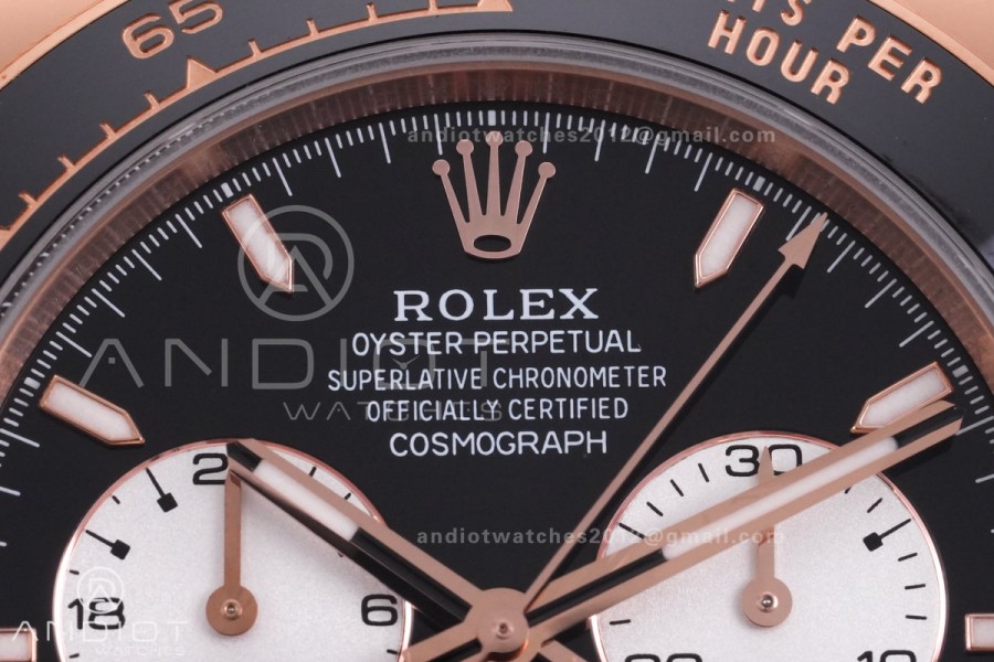 Daytona 126528LN Le Mans QF 1:1 Best Edition on RG Brcelet QF4132 V9 (Weighted)