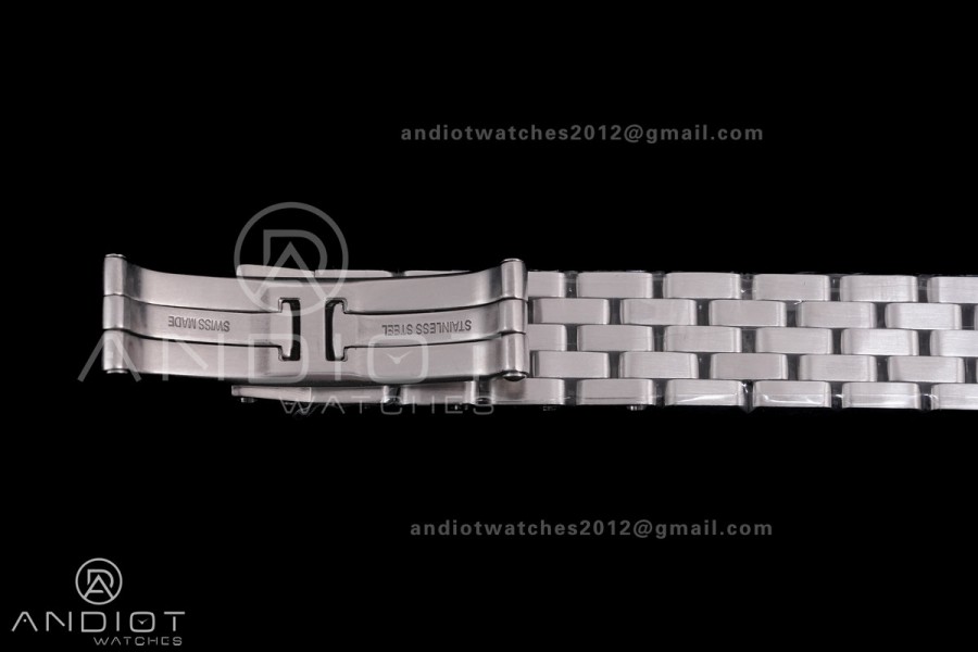 Panthère Ladies 22mm SS AF 1:1 Best Edition White Dial  on SS Bracelet Ronda Quartz