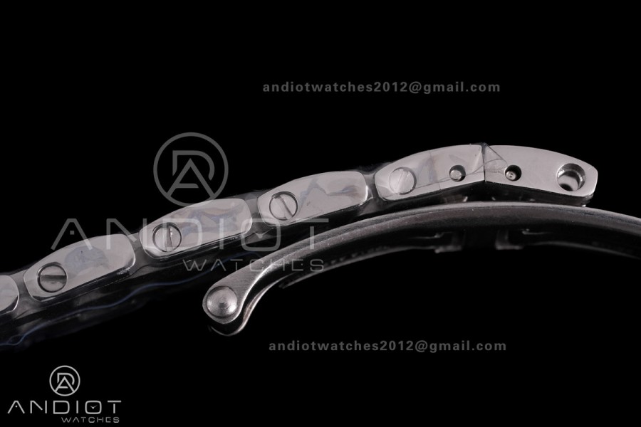 Panthère Ladies 22mm SS AF 1:1 Best Edition White Dial  on SS Bracelet Ronda Quartz