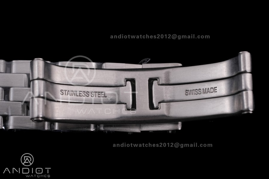 Panthère Ladies 22mm SS AF 1:1 Best Edition White Dial  on SS Bracelet Ronda Quartz