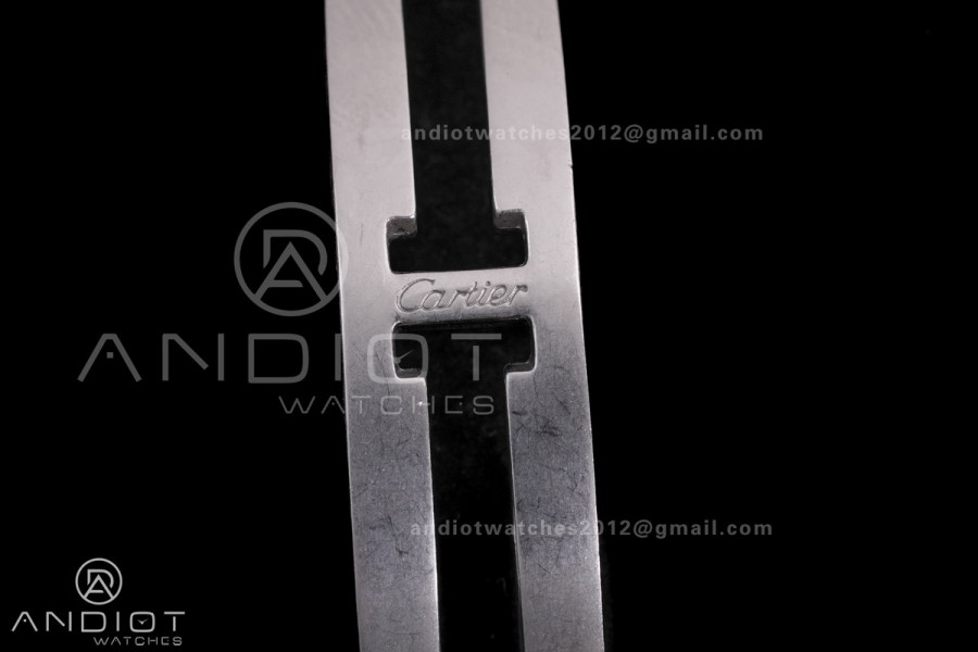 Panthère Ladies 22mm SS AF 1:1 Best Edition White Dial  on SS Bracelet Ronda Quartz